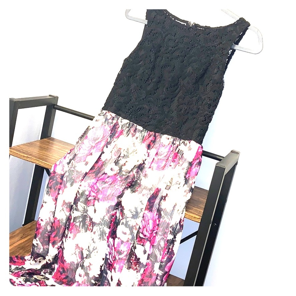 Beautiful hi/low floral dress